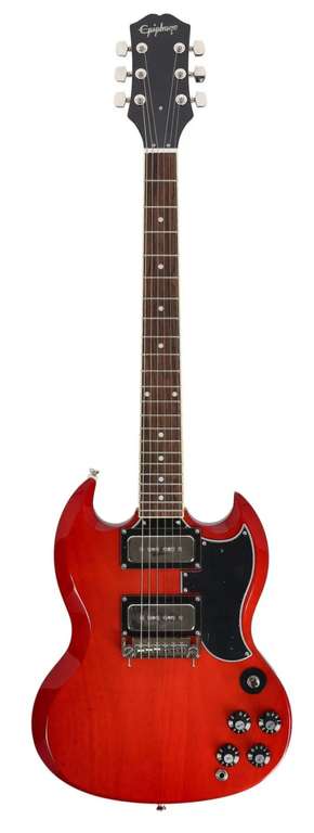 Epiphone E-Gitarren Sammeldeal (6), z.B. Epiphone Les Paul Prophecy E-Gitarre, Farbe Red Tiger Aged [Session]