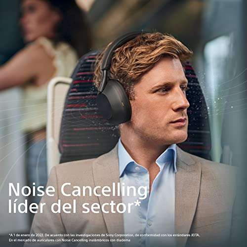 Sony WH-1000XM5 kabellose Bluetooth Noise Cancelling Kopfhörer (30h Akku, Touch Sensor, Headphones Connect App, Schnellladefunktion)