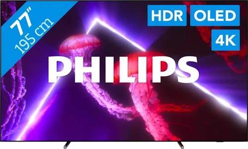 Philips 77OLED807 TV 120Hz, 4K, 4-Fach Ambilight