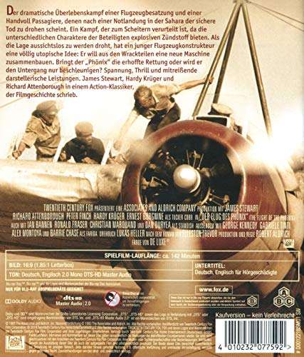 Der Flug des Phoenix (Das Original) (Blu-ray) IMDb 7,5 (Prime)