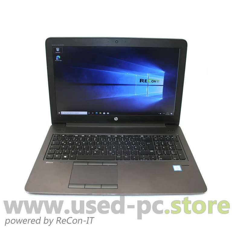 HP ZBook 15 G4 300 Nits - Intel Xeon 16GB RAM m.2 SSD Nvidia Quadro M1200 2x Thunderbolt - Einsteiger Workstation / Gaming Laptop gebraucht