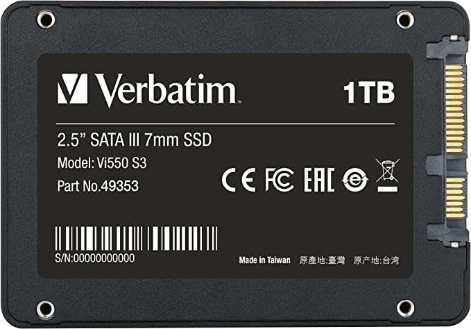 Verbatim Vi550 S3 1TB SSD Festplatte
