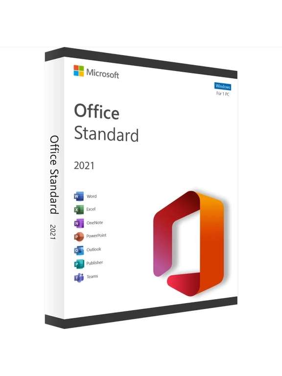 [Limango] Microsoft Office 2021 Standard oder Professional Plus für Windows