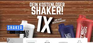 Gratis Shaker bei Bestellung über 50€