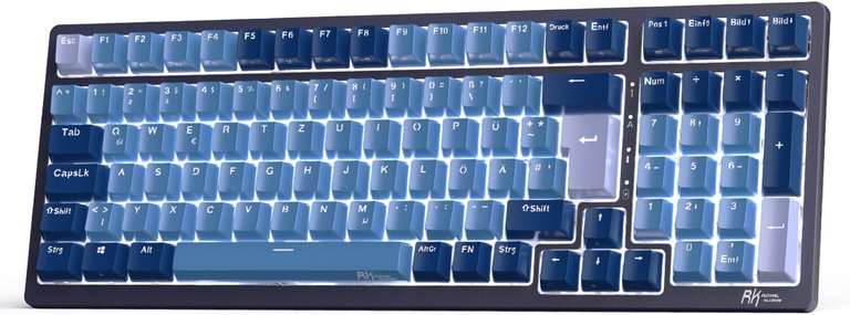 ROYAL KLUDGE RK98 Mechanische Wireless Tastatur RGB (Prime)