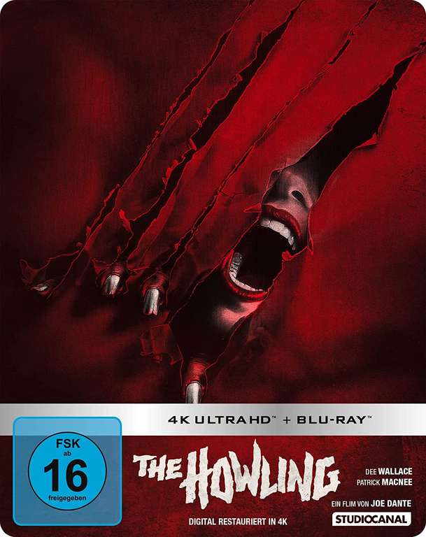 The Howling - Das Tier - Limited Steelbook Edition (4K Blu-ray + Blu-ray) für 12,99€ (Weltbild)