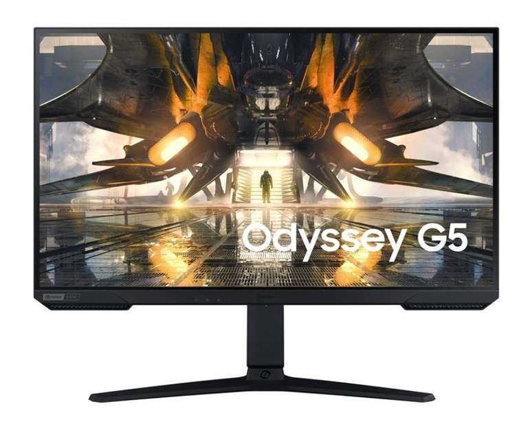 (Vorbest.) Samsung Odyssey G52A Gaming-Monitor 27" WQHD, IPS, 165Hz, 1ms GtG, 400cd/m², AMD FreeSync Premium, Pivot, höhenverstellbar, VESA