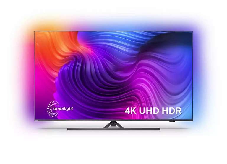 Philips The One TV 50PUS8556 | 50" 4K Ultra HD | Ambilight | Android TV | DTS | WiFi5 | 2x HDMI 2.1 / 2x HDMI 2.0 | Google Assistant / Alexa