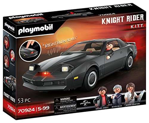 PLAYMOBIL 70924 Knight Rider - K.I.T.T. mit original Licht und Sound (Amazon.fr)