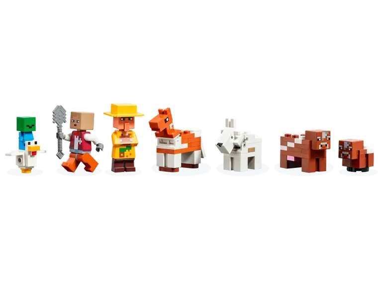 LEGO Minecraft 21187 Die rote Scheune (EOL 07/23)