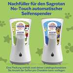 Sagrotan No-Touch Kids Nachfüller Aloe Vera – Paw Patrol Edition – Für den automatischen Seifenspender – 5 x 250 ml (Prime Spar-Abo)