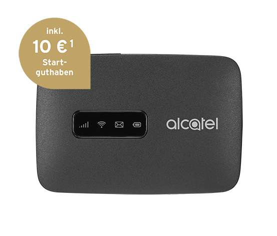 [Tchibo] mobiler LTE Hotspot Alcatel LinkZone MW40V LTE mit 10€ Startguthaben