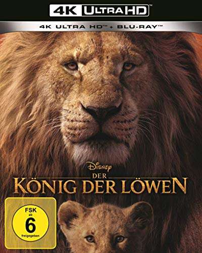 [amazon.de] König der Löwen (Realverfilmung) 4K Ultra HD (Prime Versand frei)