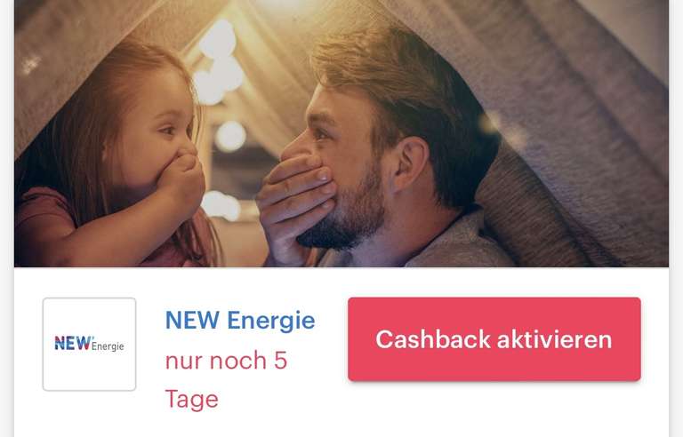 35€ Cashback + 15€ Shoop-Gutschein* für deinen validen Strom- oder Gas-Vertrag, Energieversorgung
