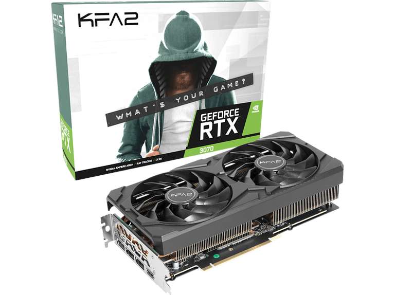 KFA2 GeForce RTX 3070 1-Click OC 8GB (LHR) (37NSL6MD2KCK)