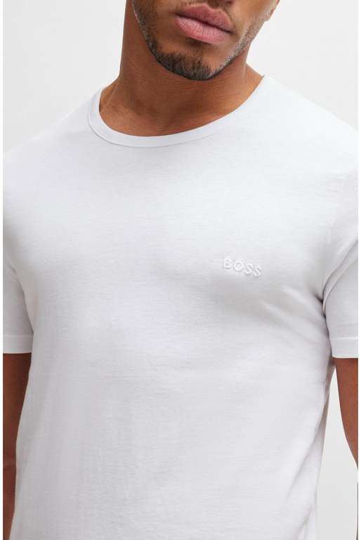 BOSS Herren T-Shirt 3x Rn 3p T Shirt, S [Amazon Oster Deal]