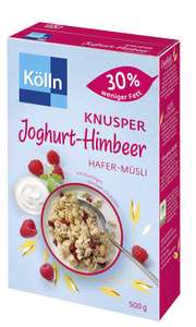 [Spar-Abo] Kölln Müsli Knusper Joghurt Himbeer "30 % weniger Fett", 7er Pack (7 x 500 g)