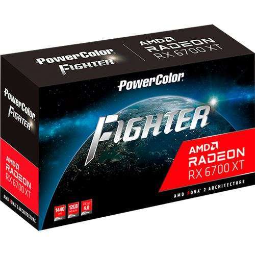 12GB PowerColor Radeon RX 6700 XT Fighter Aktiv PCIe 4.0 x16 + Resident Evil 4