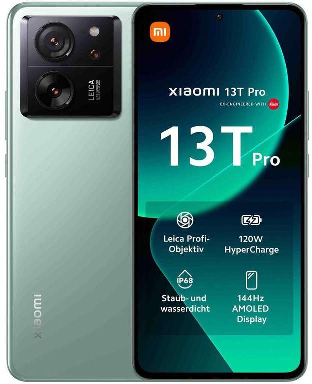 Telekom/Vodafone Netz: Xiaomi 13T Pro 1TB + Smart Blender im Allnet/SMS Flat 20GB LTE für 19,99€/Monat, 99€ Zuzahlung, 50€ Wechselbonus