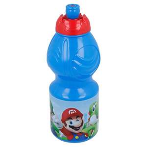 Stor Sportflasche, 400 ml, verschiedene Motive: Super Mario&Yoshi, Frozen, Pokemon, Minions für 3,99€ (Prime)