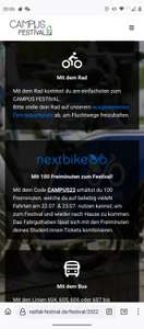 [Evtl. Lokal Bonn] 100 Freiminuten für Nextbike