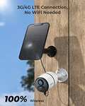 Reolink Go Plus 3G/4G LTE Akku Überwachungskamera inkl. Solarpanel; 2K; Personen-/Autoerkennung; 2-Wege-Audio; Zeitraffer