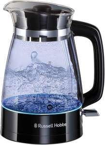[Prime] Russell Hobbs Wasserkocher Glas Classic Design mit LED-Beleuchtung (1,7l, 2400W