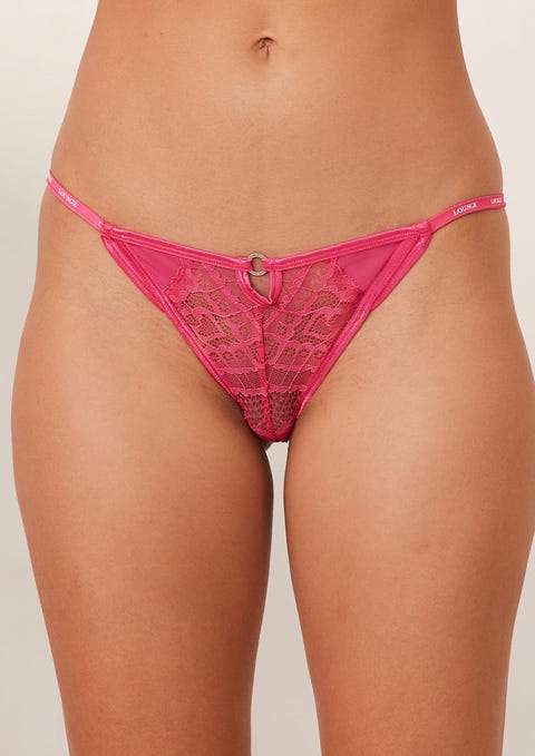 Lounge Underwear Birthday Sale bis 70% z.B. Charmed Slip rosa für 5,40€ (+5€ Versandkosten unter 50€)