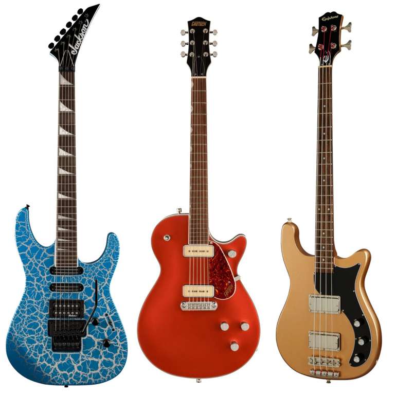 Jackson X Series Soloist SL3X DX E-Gitarre, Farbe Frost Byte Crackle 539€