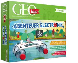 FRANZIS GEOlino - Abenteuer Elektronik - Experimentierkasten für junge Leute (ab 8 Jahren geeignet)