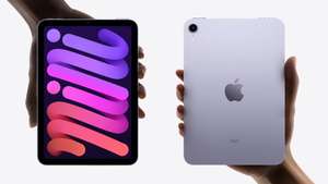 Apple iPad Mini (2021, 6. Gen) WiFi 64GB Polarstern, Pink und Violett (8,3", 4GB RAM)