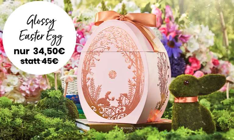 Eier, wir brauchen Eier! GLOSSYBOX Easter Egg 2022 mit 11 Produkten | kein Abo-Abschluss