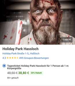 Holiday Park: -20% auf die Tickets für die Fright Nights sparen