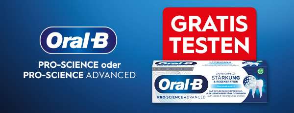 Oral-B Zahncreme Gratis Testen [GzG]