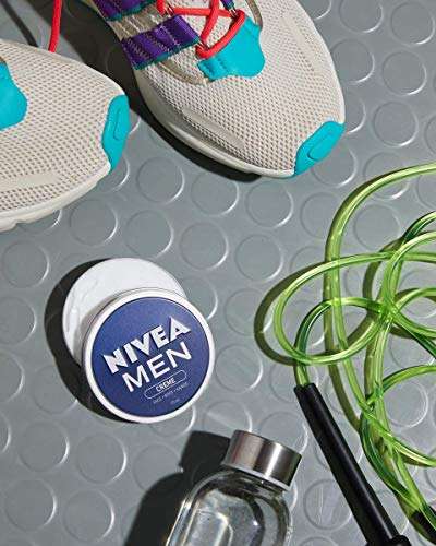 Nivea Men Hautcreme für Gesicht, Körper & Hände, pflegende Feuchtigkeitscreme mit frisch-maskulinem Duft, 150ml. Prime