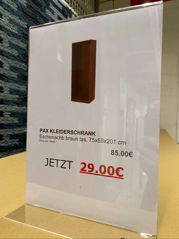 [LOKAL] IKEA Essen - PAX Kleiderschrank Korpus - 403.960.04