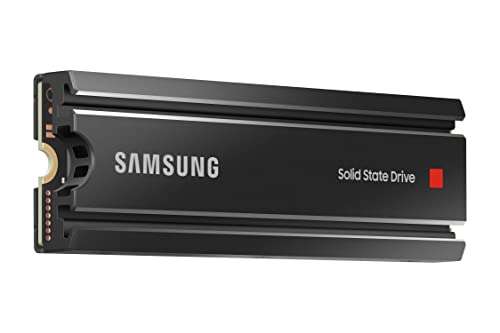 Samsung 980 Pro 2TB SSD mit Kühlkörper NVMe, M.2, MZ-V8P2T0CW/EU