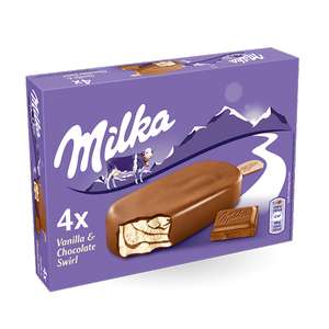 [Scondoo] 50 % Rabatt auf Milka Chocolate & Vanilla Stieleis. 1x einlösbar.