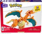 [Prime] MEGA Pokémon Glurak Konstruktionsspielzeug | 223 Bausteine, Höhe: 10cm, ab 6 Jahre