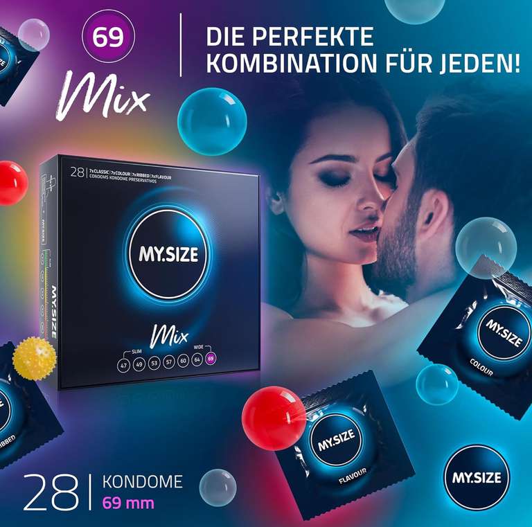[AMAZON | PRIME] 28x My.Size Mix Kondome Größe 7 ab 13,37€ (statt 26€)