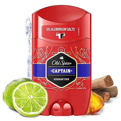 Old Spice Captain oder Whitewater Deo Stick für Männer (50 ml) (2,12€ möglich) (Prime Spar-Abo)