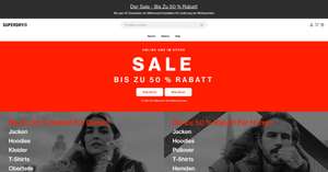 SUPERDRY diverse Produkte - Der Sale - Bis Zu 50 % Rabatt