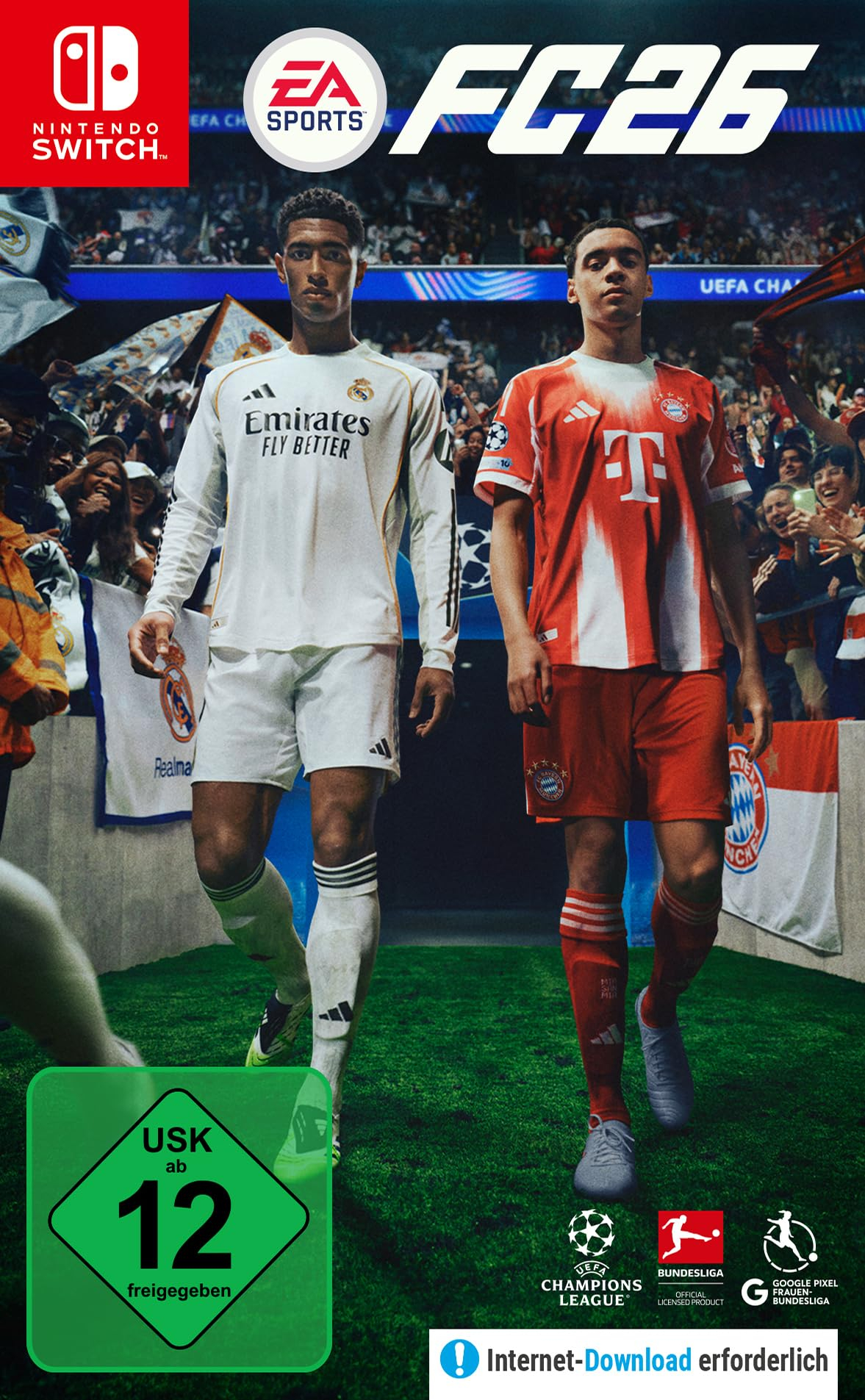 EA SPORTS FC 26 Standard Edition Nintendo Switch | Software-Schlusselkarte | Deutsch