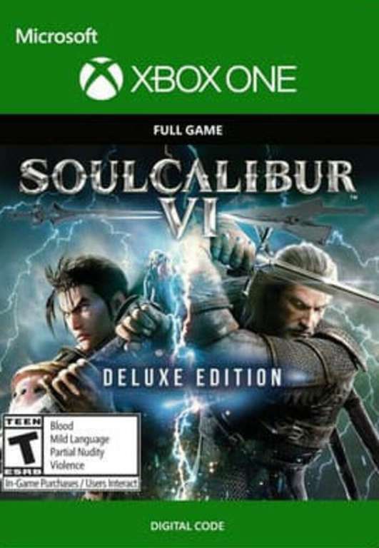 Soul Calibur VI DELUXE EDITION (XBOX Code) günstig per TR VPN