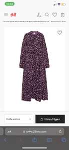H&M Kleid mit Alloverprint