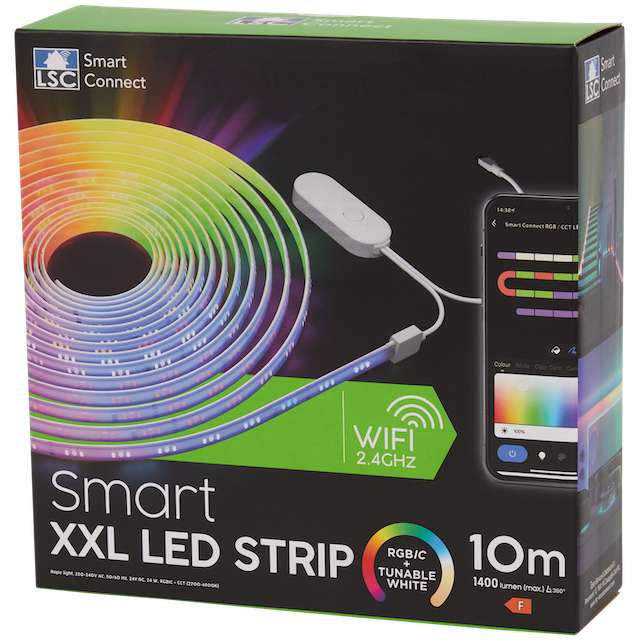 LSC Smart Connect XXL-LED-Streifen RGBIC