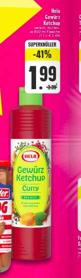 Hela Curry Ketchup Delikat (lokal ? Edeka Rhein Ruhr)