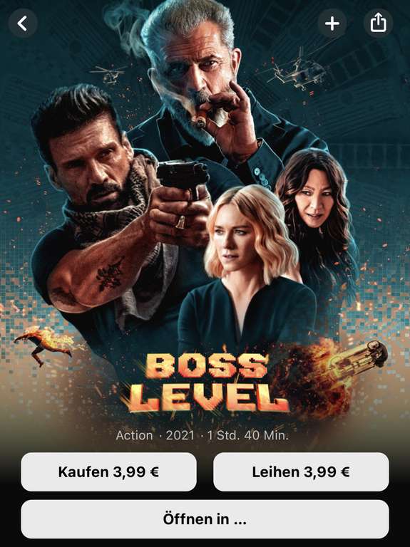 Boss Level iTunes