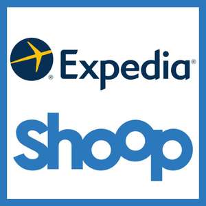 Expedia x Shoop: Bis zu 12% Cashback auf Hotelbuchungen, 8% auf Mietwagen, 3% auf Flug+Hotel, 1,5% auf Events & Tickets, 0,5% auf Flüge