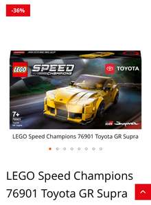 LEGO Speed Champions 76901 Toyota GR Supra für 12,77€ (SPIELE MAX Abholung)